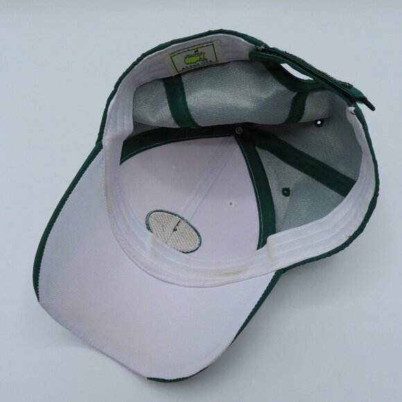 Ahead Adult One Size OS Masters 2014 Golf Tournament Embroidered Hat Green White - Picture 9 of 12